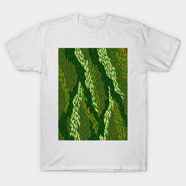 Aboriginal Art - Grass Land T-Shirt by hogartharts
